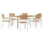 vidaXL Set Pranzo Giardino 7 pcs vidaXL Set Pranzo Giardino 7 pcs