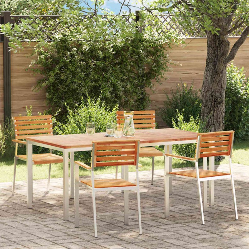 vidaXL Set pranzo giardino 5 pcs vidaXL Set pranzo giardino 5 pcs