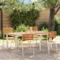 vidaXL Set pranzo giardino 5 pcs vidaXL Set pranzo giardino 5 pcs