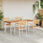 vidaXL Set pranzo giardino 5 pcs vidaXL Set pranzo giardino 5 pcs