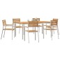 vidaXL Set da pranzo da giardino 7 pcs vidaXL Set da pranzo da giardino 7 pcs