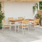 vidaXL Set da pranzo da giardino 7 pcs vidaXL Set da pranzo da giardino 7 pcs