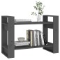 Libreria/Divisorio Grigio 80x35x56,5 cm Legno Massello di Pino Libreria/Divisorio Grigio 80x35x56,5 cm Legno Massello di Pino