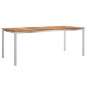 Set pranzo giardino vidaXL 9 pezzi in legno massello di teak