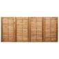 Set pranzo giardino vidaXL 9 pezzi in legno massello di teak