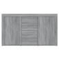 Credenza Grigio Sonoma 120x36x69 cm in Legno Multistrato Credenza Grigio Sonoma 120x36x69 cm in Legno Multistrato