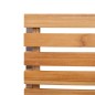 vidaXL Set pranzo giardino 3 pezzi in legno di teak e acciaio inox vidaXL Set pranzo giardino 3 pezzi in legno di teak e acciaio inox