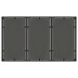 vidaXL Set da Pranzo per Giardino 5 pcs Nero 150 x 90 x 75 cm vidaXL Set da Pranzo per Giardino 5 pcs Nero 150 x 90 x 75 cm