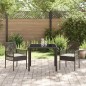 vidaXL Set da Pranzo per Giardino 3 pcs Marrone 90 x 90 x 75 cm vidaXL Set da Pranzo per Giardino 3 pcs Marrone 90 x 90 x 75 cm