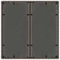 vidaXL Set da Pranzo per Giardino 3 pcs Marrone 90 x 90 x 75 cm vidaXL Set da Pranzo per Giardino 3 pcs Marrone 90 x 90 x 75 cm