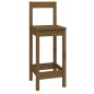 Set da Bar 9 pz Miele in Legno Massello di Pino Set da Bar 9 pz Miele in Legno Massello di Pino