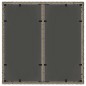 vidaXL Set da Pranzo per Giardino 3 pcs Grigio 90 x 90 x 75 cm