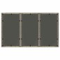 vidaXL Set da Pranzo per Giardino 5 pcs Grigio 150 x 90 x 75 cm vidaXL Set da Pranzo per Giardino 5 pcs Grigio 150 x 90 x 75 cm