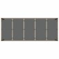 vidaXL Set da Pranzo per Giardino 11 pcs Beige 250 x 100 x 75 cm vidaXL Set da Pranzo per Giardino 11 pcs Beige 250 x 100 x 75 cm