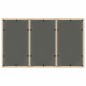vidaXL Set da Pranzo per Giardino 5 pcs Beige 150 x 90 x 75 cm vidaXL Set da Pranzo per Giardino 5 pcs Beige 150 x 90 x 75 cm