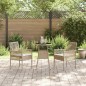 vidaXL Set da Pranzo per Giardino 3 Pezzi Beige Polyrattan vidaXL Set da Pranzo per Giardino 3 Pezzi Beige Polyrattan