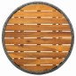 Set Bistro da Giardino a 3 Pezzi con Cuscini Grigio in Rattan Sintetico Set Bistro da Giardino a 3 Pezzi con Cuscini Grigio in Rattan Sintetico