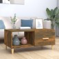 Tavolino da Salotto Rovere Fumo 89,5x50x40 cm Legno Multistrato Tavolino da Salotto Rovere Fumo 89,5x50x40 cm Legno Multistrato
