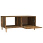 Tavolino da Salotto Rovere Fumo 89,5x50x40 cm Legno Multistrato Tavolino da Salotto Rovere Fumo 89,5x50x40 cm Legno Multistrato