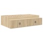 vidaXL Struttura Letto Rovere Sonoma 100x200 cm vidaXL Struttura Letto Rovere Sonoma 100x200 cm