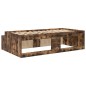 vidaXL Struttura Letto Rovere Affumicato 100x200 cm vidaXL Struttura Letto Rovere Affumicato 100x200 cm
