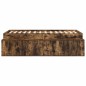 vidaXL Struttura Letto Rovere Affumicato 90x200 cm vidaXL Struttura Letto Rovere Affumicato 90x200 cm