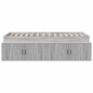vidaXL Struttura letto Grigio sonoma 90x200 cm vidaXL Struttura letto Grigio sonoma 90x200 cm