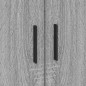 vidaXL Struttura letto Grigio sonoma 90x200 cm vidaXL Struttura letto Grigio sonoma 90x200 cm