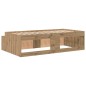 vidaXL Struttura Letto in Quercia Artigianale 90x200 cm vidaXL Struttura Letto in Quercia Artigianale 90x200 cm