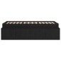vidaXL Struttura Letto Quercia Nera 80x200 cm vidaXL Struttura Letto Quercia Nera 80x200 cm