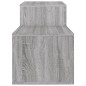 Scarpiera Grigio Sonoma 150x35x45 cm in Legno Multistrato Scarpiera Grigio Sonoma 150x35x45 cm in Legno Multistrato