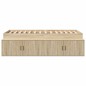 vidaXL Struttura Letto Rovere Sonoma 90x190 cm vidaXL Struttura Letto Rovere Sonoma 90x190 cm