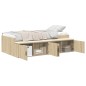 vidaXL Rete contenitore Rovere Sonoma 75x190 cm vidaXL Rete contenitore Rovere Sonoma 75x190 cm