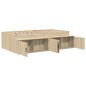 vidaXL Rete contenitore Rovere Sonoma 75x190 cm vidaXL Rete contenitore Rovere Sonoma 75x190 cm
