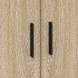 vidaXL Rete contenitore Rovere Sonoma 75x190 cm vidaXL Rete contenitore Rovere Sonoma 75x190 cm