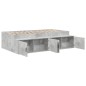 vidaXL Rete letto Grigio cemento 75x190 cm vidaXL Rete letto Grigio cemento 75x190 cm
