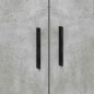 vidaXL Rete letto Grigio cemento 75x190 cm vidaXL Rete letto Grigio cemento 75x190 cm