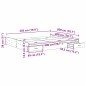 vidaXL Struttura letto con contenitore rovere artigianale 200 x 200 cm vidaXL Struttura letto con contenitore rovere artigianale 200 x 200 cm
