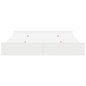 vidaXL Struttura letto con contenitore Bianco 180 x 200 cm vidaXL Struttura letto con contenitore Bianco 180 x 200 cm