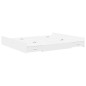 vidaXL Struttura letto con contenitore Bianco 180 x 200 cm vidaXL Struttura letto con contenitore Bianco 180 x 200 cm