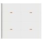 vidaXL Struttura letto con contenitore Bianco 180 x 200 cm vidaXL Struttura letto con contenitore Bianco 180 x 200 cm