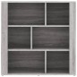 Credenza Grigio Sonoma 80x30x80 cm in Legno Multistrato Credenza Grigio Sonoma 80x30x80 cm in Legno Multistrato