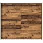 vidaXL Struttura letto con contenitore Legno vecchio 180 x 200 cm