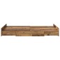 vidaXL Struttura letto con contenitore Legno vecchio 120 x 200 cm vidaXL Struttura letto con contenitore Legno vecchio 120 x 200 cm