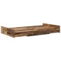 vidaXL Struttura letto con contenitore Legno vecchio 120 x 200 cm vidaXL Struttura letto con contenitore Legno vecchio 120 x 200 cm