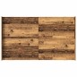 vidaXL Struttura letto con contenitore Legno vecchio 120 x 200 cm vidaXL Struttura letto con contenitore Legno vecchio 120 x 200 cm