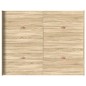 vidaXL Struttura letto con contenitore rovere sonoma 140 x 190 cm