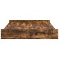 vidaXL Struttura letto con contenitore Rovere fumo 140 x 190 cm vidaXL Struttura letto con contenitore Rovere fumo 140 x 190 cm