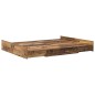 vidaXL Struttura letto con contenitore Legno vecchio 135 x 190 cm vidaXL Struttura letto con contenitore Legno vecchio 135 x 190 cm