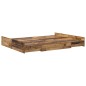 vidaXL Struttura letto con contenitore Legno vecchio 135 x 190 cm vidaXL Struttura letto con contenitore Legno vecchio 135 x 190 cm